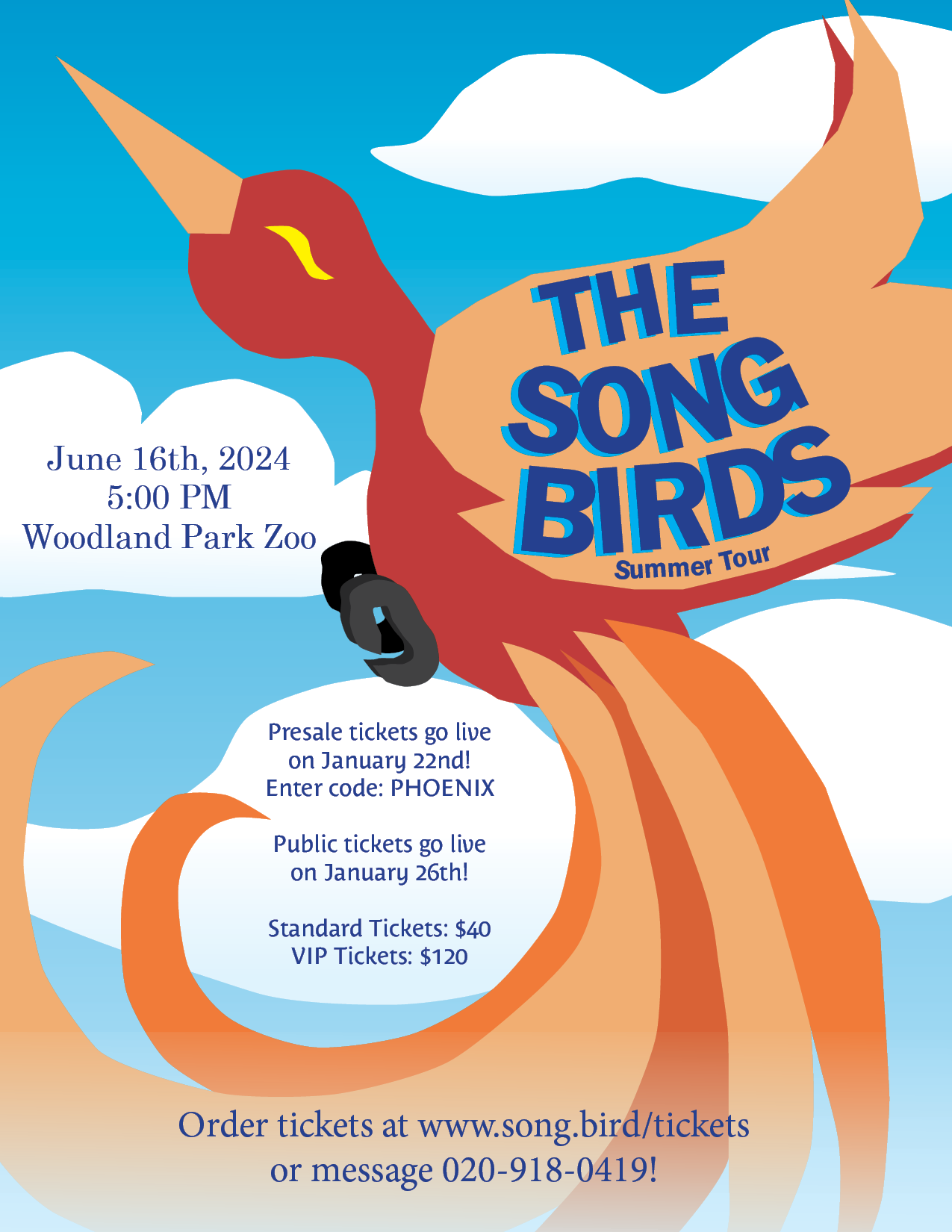 A poster about the four types of typographic diseases